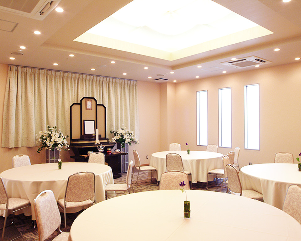 セルカホール甚目寺の会食室
